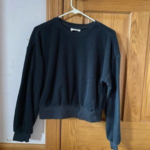 Universal Threads Dark Grey Fleece Crew Neck